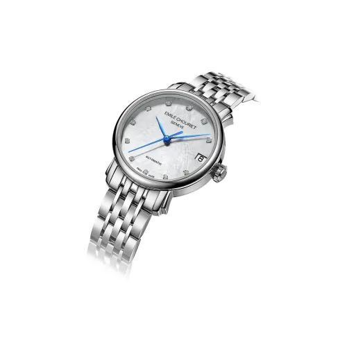 EMILE CHOURIET Автоматический Механический Movement Женские Часы 30MM*30MM*9,1mm Белый