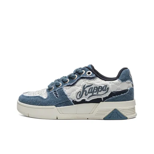 Кроссовки для скейтбординга KAPPA Low Top Небесно-голубой/Белый с перьями Heron Унисекс
