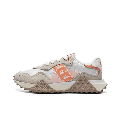 KAPPA массивные кроссовки Low Top Moon Серый/Oxford Коричневый/Peach Pink Женские