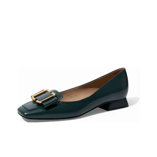 ZSAZSAZSU Женские повседневные туфли Low Top Зеленые Женские