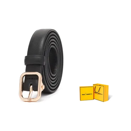 FREE RABBITⅡ New Arrival Декоративный Ручной Сшитый Натуральная Кожа Ремни Женские 1,8 см