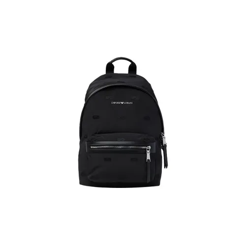 EMPORIO ARMANI Полиэстер Рюкзак Средний Мужской Черный