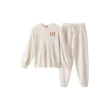 Женский, круглый вырез, белый.