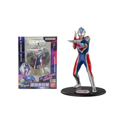 BANDAI Ультрамен Декер Светящийся Вверх Статуя Игрушка 18 см