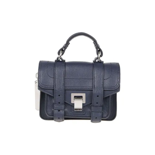 PROENZA SCHOULER Сумка через плечо из кожи сумка обычного размера женская синяя