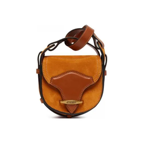 ISABEL MARANT Кожа Седло Сумка Сумка через плечо Сумка на плечо Женская Коричневая