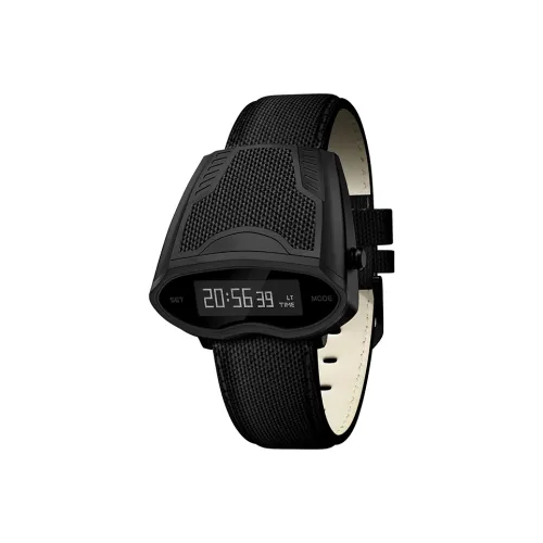 IB BENLYDESIGN S200034N4 Электронный механизм Нейлоновый ремешок Часы Унисекс Черный циферблат