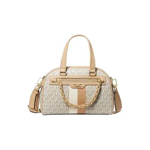 MICHAEL KORS с коровьей кожей Спилок Сумка-купол Сумка через плечо Маленькая Сумка для женщин CAMEL