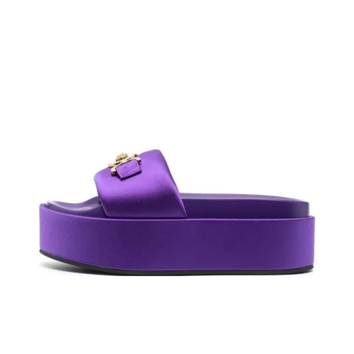VERSACE Medusa '95 Слипоны Женские Фиолетовые