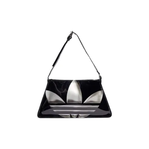 Adidas Originals Полиуретан Кожа Сумка Мини Унисекс Черный