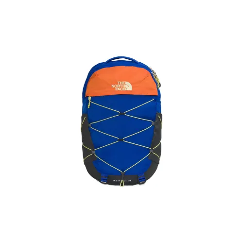 THE NORTH FACE BOREALIS 28L Рюкзак Двойной Плечо На открытом воздухе Сумка Переработанный нейлон Синий и Оранжевый Унисекс