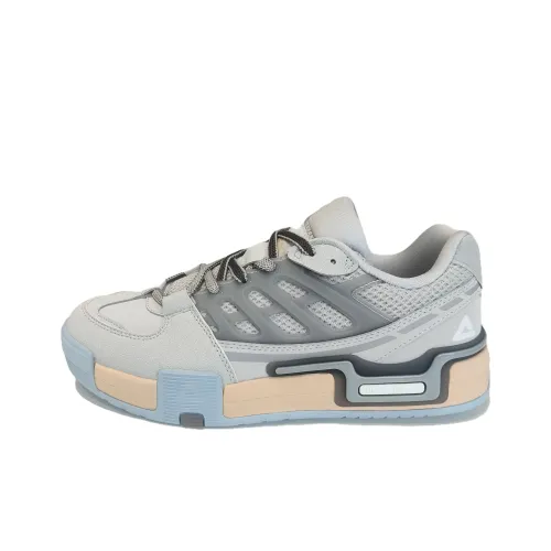 PEAK The state is extremely high Противоскользящие Устойчивые к истиранию Низкий топ Скейтборд Кроссовки Мужские Серый