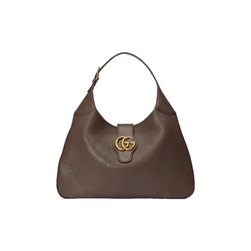 GUCCI Aphrodite Мягкая кожа Сумка Сумка через плечо Женская Коричневая