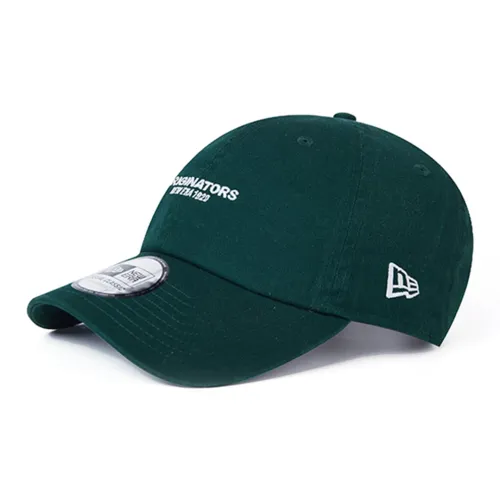 New Era Хлопковые кепки унисекс зеленые