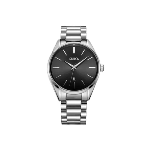 SNIICA Кварцевый механизм Мужские часы 44mm*44mm*10,9mm Черный