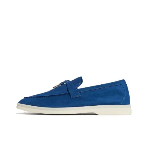 Loro Piana Summer Walk Женские повседневные туфли Синий Женские