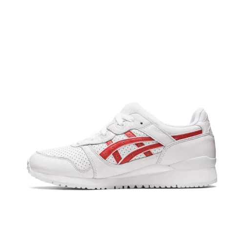 Asics Gel Lyte 3 Low Топ Скейтборд Кроссовки Мужские Белый Красный