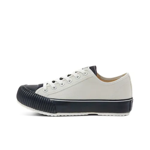 Excelsior Low-Top Canvas Shoes Парово-белый/Угольно-черный Унисекс