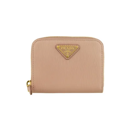 PRADA Кожа Кошелек Женские Розовый