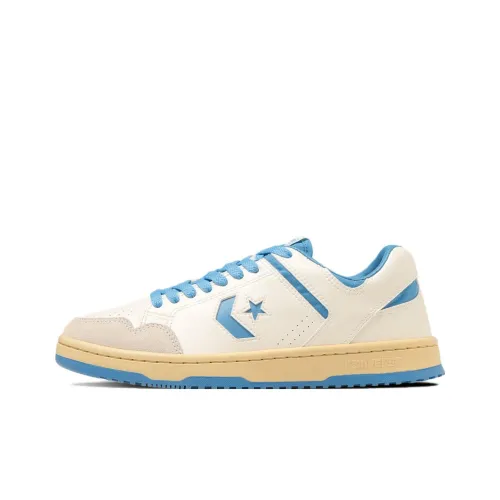 Конверс Weapon Low Top Скейтборд Кроссовки Унисекс Белый Синий