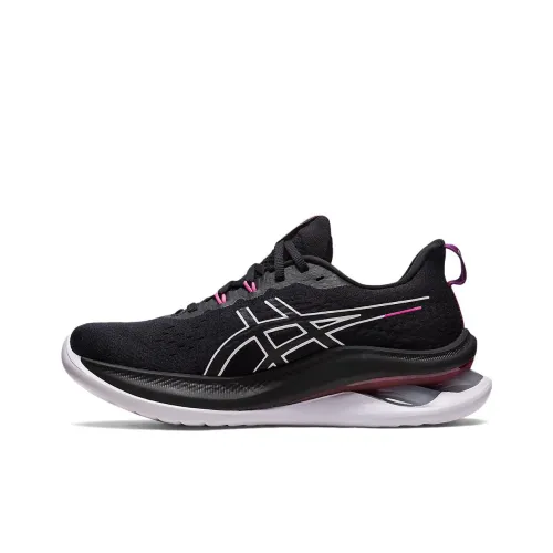 Asics Гель Kinsei Ma Low Топ Беговые кроссовки Женские Черный Фиолетовый