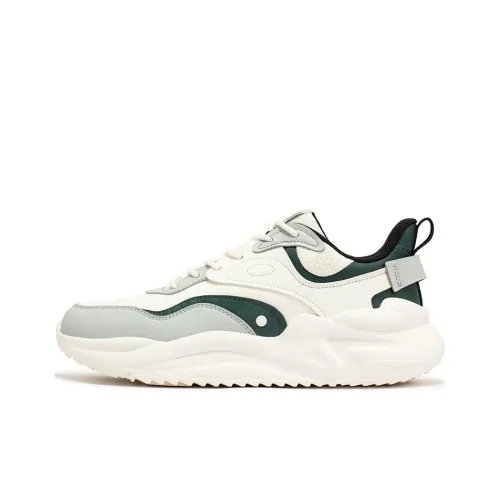 361° Yunshu 3 Дышащий И Уносящийся Низкий Топ Casual Мужской Белый Синий