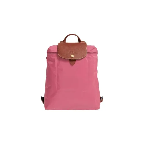 LONGCHAMP Холст Рюкзак Большой Женский Розовый