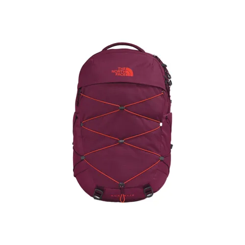 The North Face 27L Рюкзак Двойной Плечо На открытом воздухе Сумка Переработанный нейлон Фиолетовый Женские