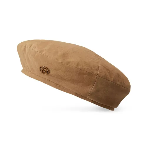 Maison Margiela Береты Женские Верблюжий Коричневый