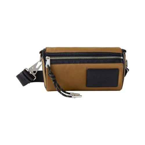 Mulberry Нейлоновая Сумка-доставка Сумка через плечо Маленькая Мужская Коричневая