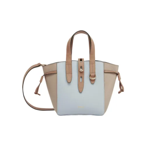 Furla Net Collection Рельефный Многоцветный Телячья Кожа Тоут Сумка Сумка для покупок Сумка через плечо Мини Сумка