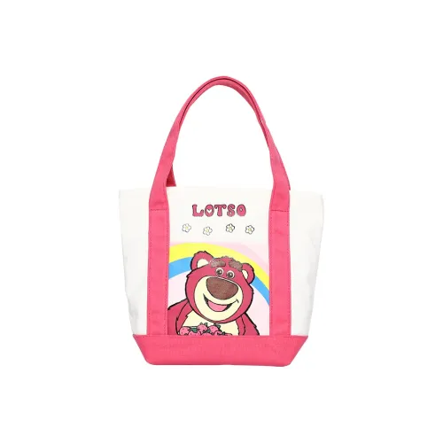 MESUCA Disney Коллаборация Холщовая сумка Тоут сумка Сумка для покупок Сумка среднего размера унисекс розовый красный