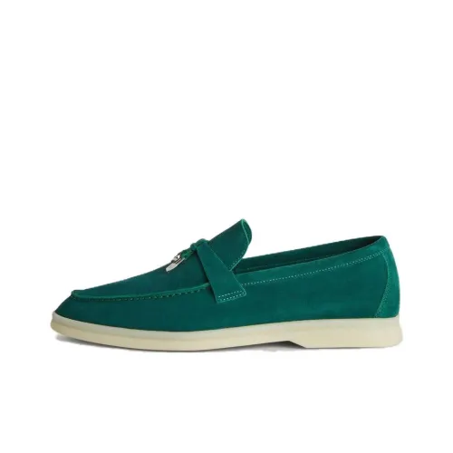 Loro Piana Summer Charms Walk Женские повседневные туфли Лес лиственный зеленый Женские