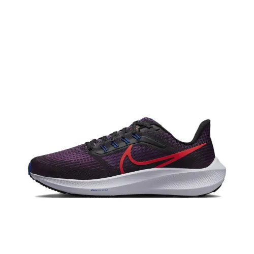 Nike Air Zoom Pegasus 39 Беговые кроссовки Низкий топ Черный Фиолетовый Женские