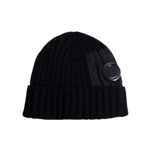 C.P.CO Merino Wool Beanies Men's Black