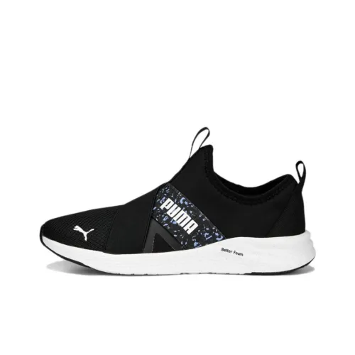 PUMA Prowl Abrasion Resistant Дышащий Легкий Низкий Топ Casual Женский Черный Белый