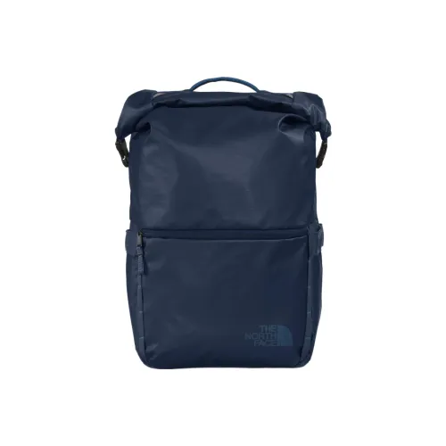 THE NORTH FACE Рюкзак Двойной Плечо На открытом воздухе Сумка Полиэстер Морской Синий Мужской