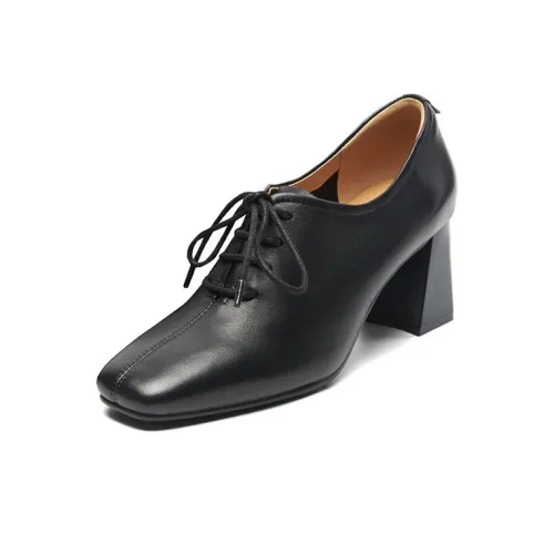 PT'SON Женские повседневные туфли женские черный бежевый