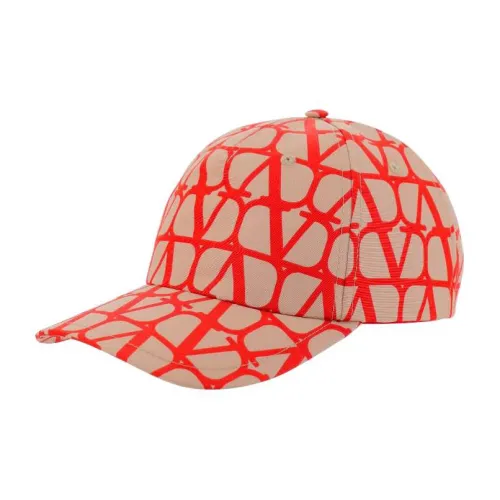 Valentino Хлопковые кепки Мужские Красные