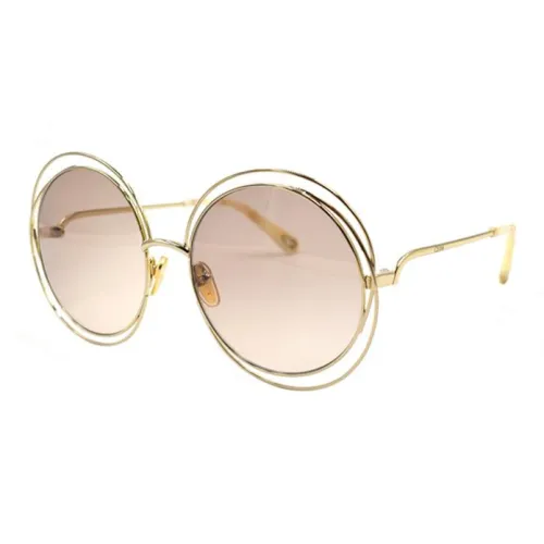 Chloe Alloy Round Sunglasses Women's