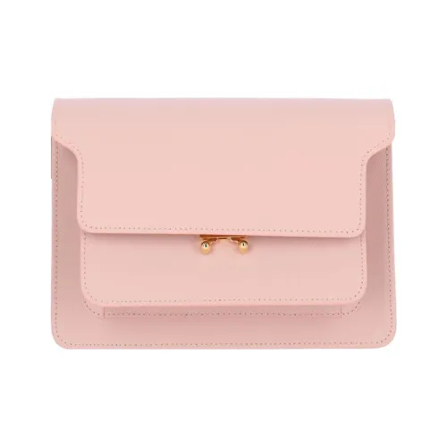 MARNI Телячья кожа Сумка через плечо Сумка на плечо Женская Розовая