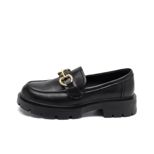 AGSDON Лоферы 3,5 см Женские Черные