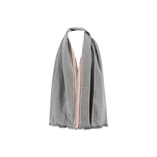 BRUNELLO CUCINELLI Кашемировые вязаные шарфы для мужчин