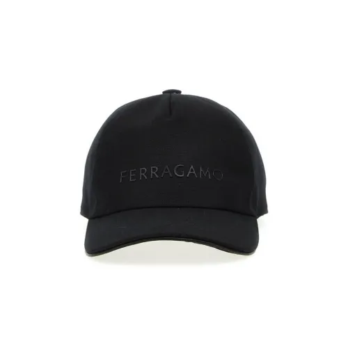FERRAGAMO Хлопок Кепки Мужской Черный