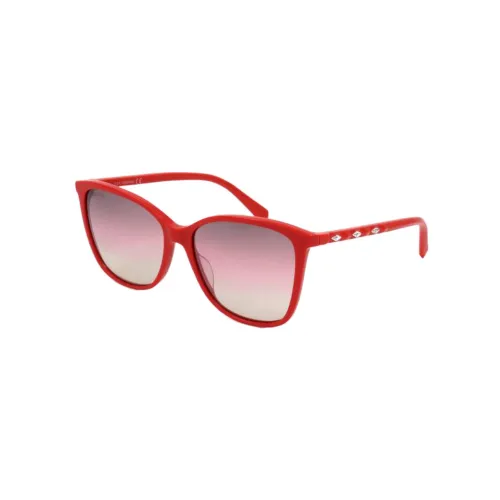 Swarovski Пластик Нерегулярная форма Солнцезащитные очки Женские Красный
