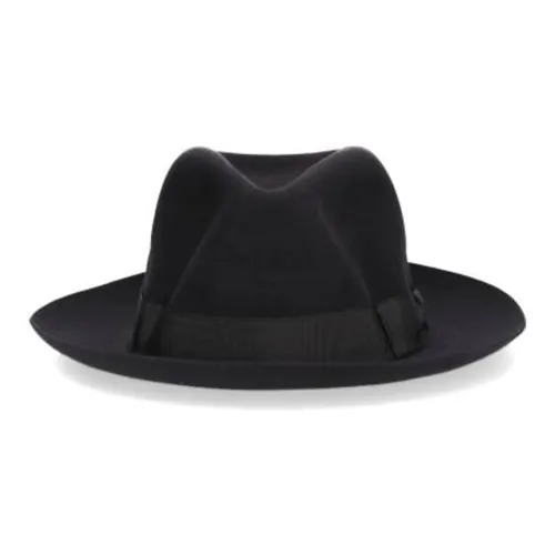 Borsalino Felt Cylinders Men's Black Боралино Фетр Цилиндры Мужской Черный