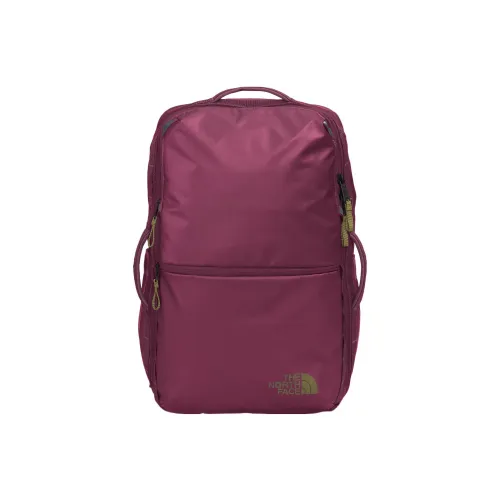 The North Face 35L Рюкзак Outdoor Сумка Переработанная Ткань Boysenberry PAIRED с Серый Лесной Мох Унисекс
