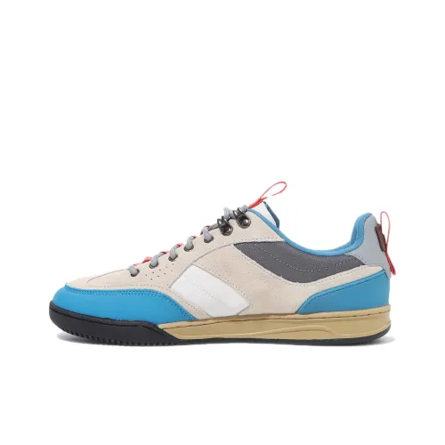 FILA Melvis Pro Low Скейтборд Кроссовки Unisex Бежево-Синий