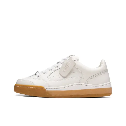 Clarks Art Movement Series Низкие Кроссовки для Скейтбординга Мужские Белые