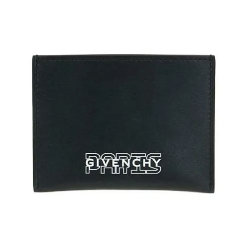 GIVENCHY Коровья кожа Держатель для карт Унисекс Черный